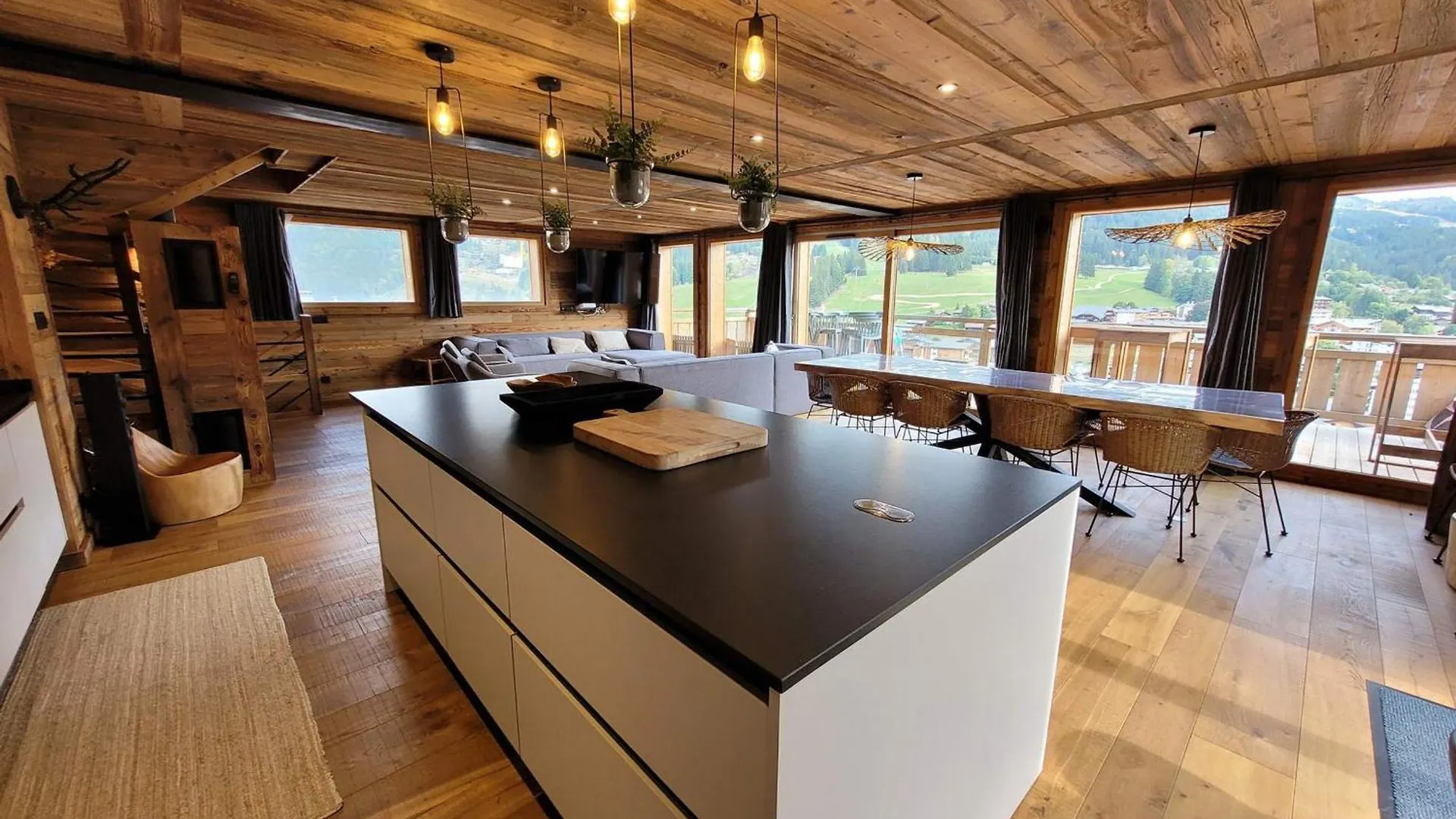 Chalet De Luxe Avec Jacuzzi, Sauna, Parking Et Wifi Aux Gets - Fr-1-598-19 Les Gets