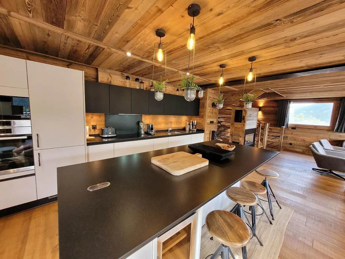 Chalet De Luxe Avec Jacuzzi, Sauna, Parking Et Wifi Aux Gets - Fr-1-598-19 Les Gets